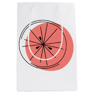 Citrus Pink gift bag medium