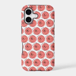 Citrus Pink Multi iPhone case