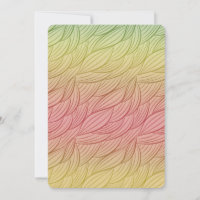 Citrus Punch Ombre Abstract Baby Shower