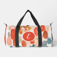 Citrus Season - Coral and Blue Stones