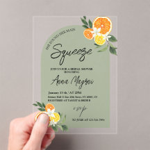 Citrus She Found Her Main Squeeze Bridal Shower