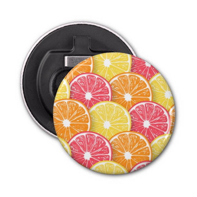 Citrus slices bottle opener (Front)