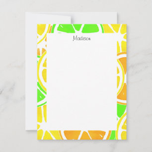 Citrus Slices  Card