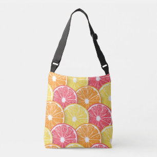 Citrus slices crossbody bag
