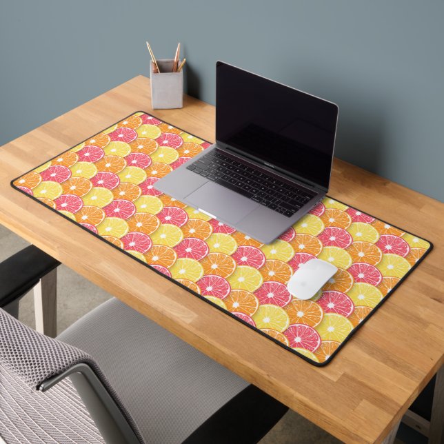 Citrus slices desk mat (Office 2)
