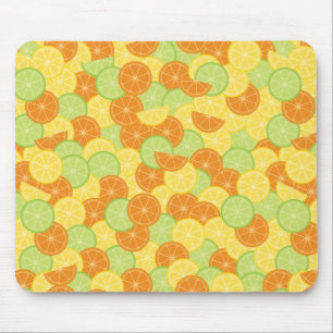 Citrus Slices Mouse Mat