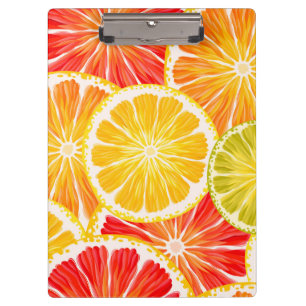 Citrus Slices Orange Fruit Fruit Clipboard
