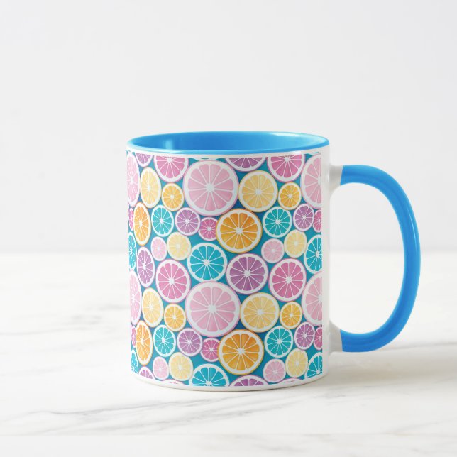 Citrus Slices Pattern Mug (Right)