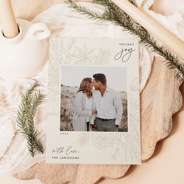 Citrus & Spice | Holiday Joy Photo Card (Creator Uploaded)