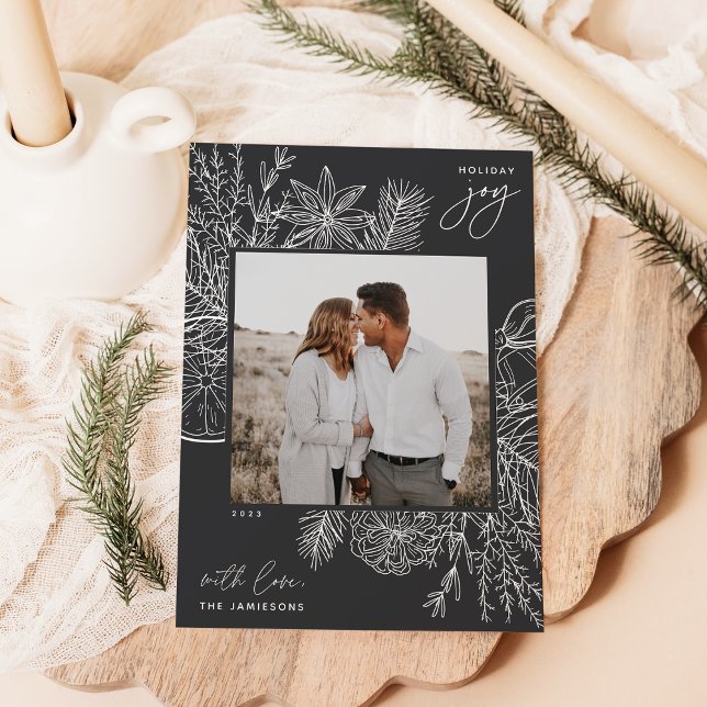Citrus & Spice | Holiday Joy Photo Card (Creator Uploaded)
