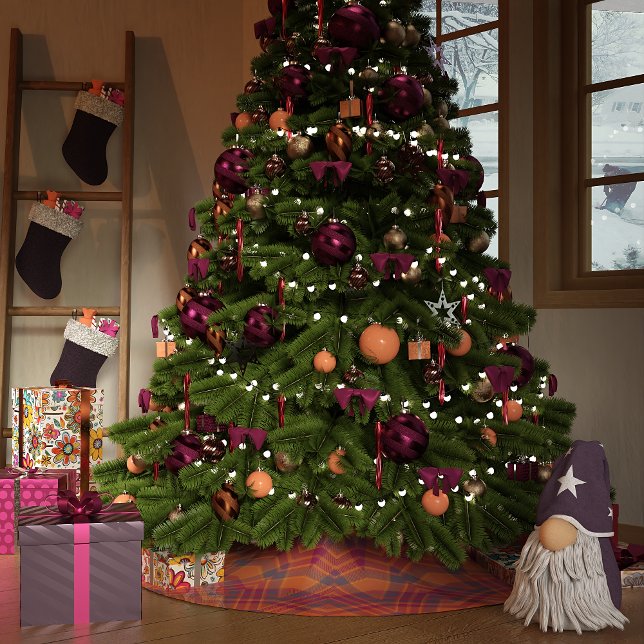 Citrus Spice Wonderland  Brushed Polyester Tree Skirt (Creator Uploaded)