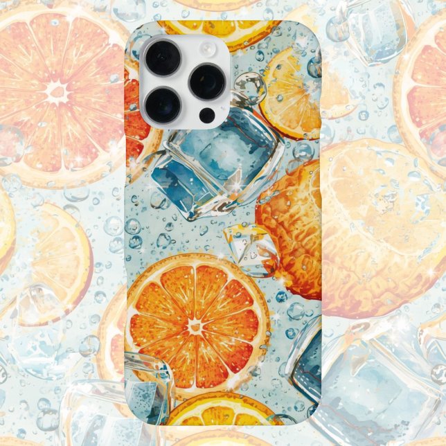 Citrus Spritz – Refreshing Tropical Citrus Fruits iPhone Case (Creator Uploaded)