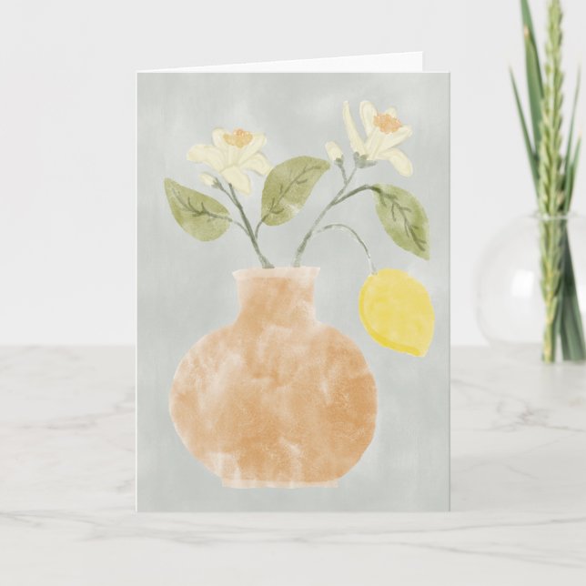 Citrus Still Life Greeting Card (Front)