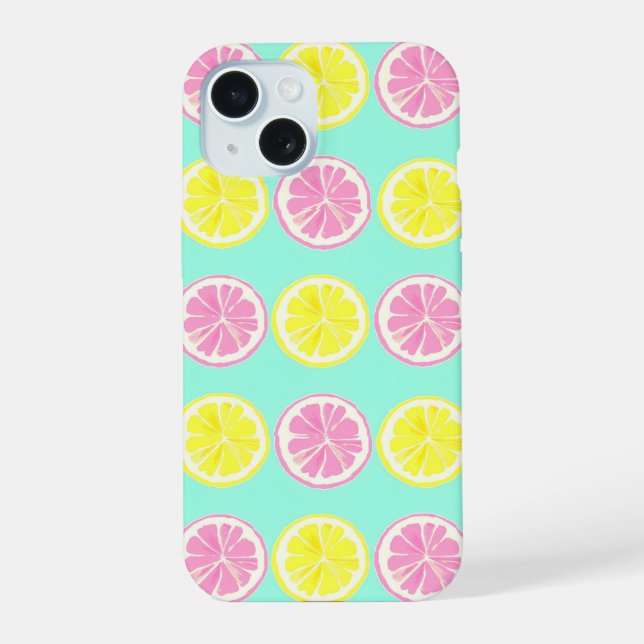 Citrus Symphony iPhone 15 Case (Back)