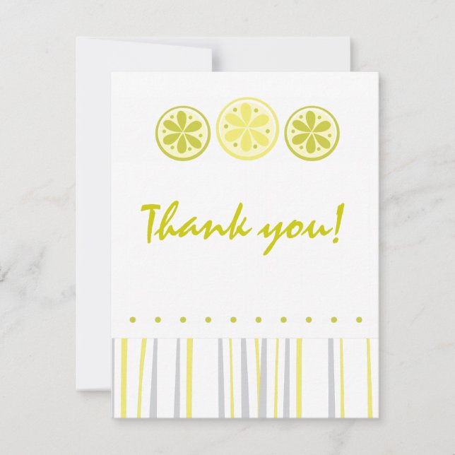 Citrus Thank You Note (Front)
