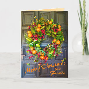 Citrus Themed Holiday Wreath Bok Gardens Florida