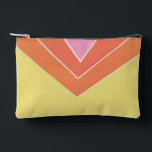 Citrus Triangles Accessory Pouch<br><div class="desc">Citrus Triangles Accessory Pouch</div>