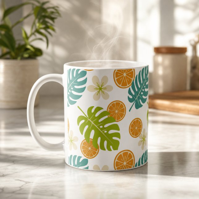 Citrus Tropical Coffee Mug (Citrus Tropical Coffee Mug)