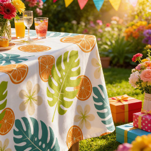 Citrus Tropical Tablecloth