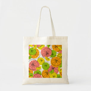 Citrus two-sided tote bag
