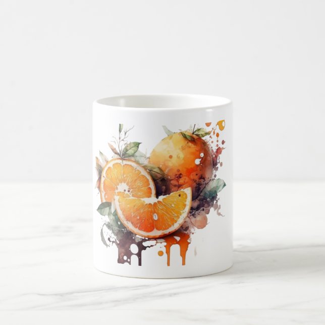 Citrus Watercolor Mug (Center)