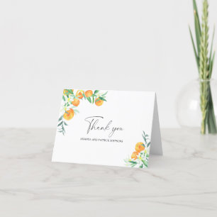 Citrus - Wedding Thank You Card