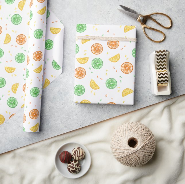 Citrus wrapping paper (Crafts)