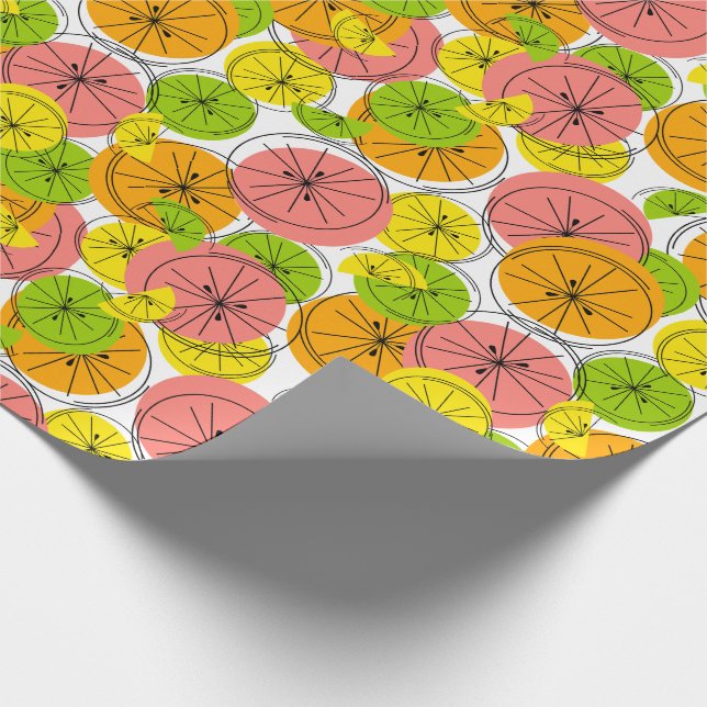 Citrus Wrapping Paper (Corner)