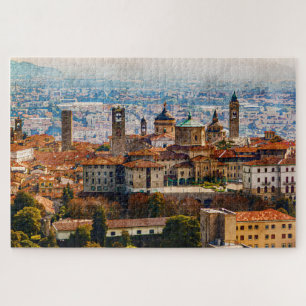 Citta Alta in Bergamo, Italy  Jigsaw Puzzle