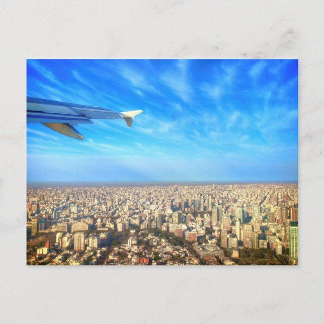 City airport Jorge Newbery AEP Postcard (Front)