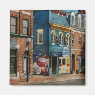City - Alexandria, VA - King Street Blues Magnet