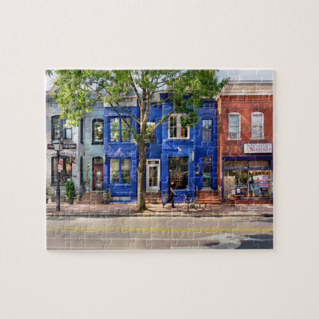 City - Alexandria VA - The colors of Alexandria Jigsaw Puzzle (Horizontal)