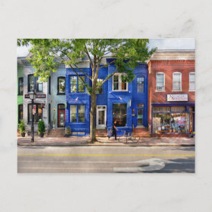 City - Alexandria VA - The colours of Alexandria Postcard