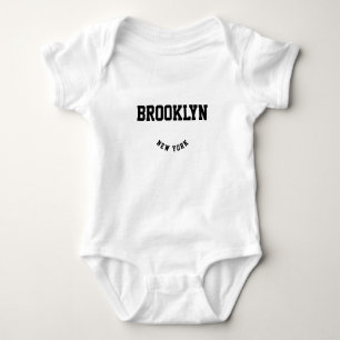 City and State Custom Location   Baby Bodysuit