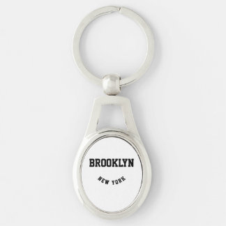 City and State Custom Location Keychain