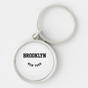 City and State Custom Location   Keychain