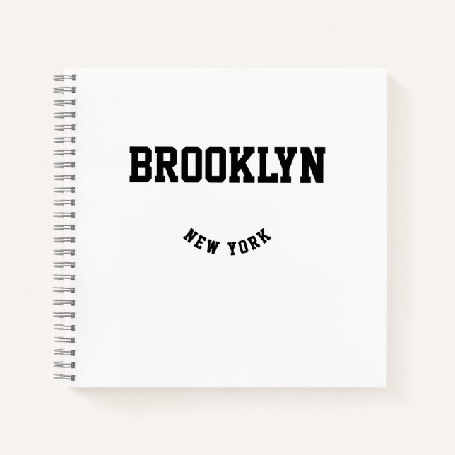 City and State Custom Location  Notebook (Front)