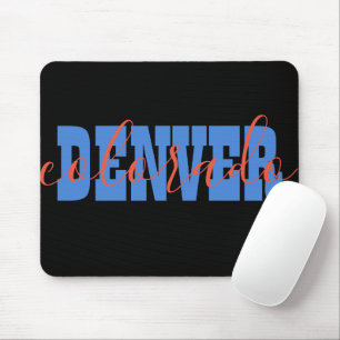 City and state custom mouse mat