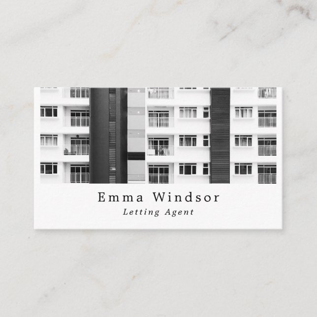 City Apartments, Realtor, Estate Agent Business Card (Front)