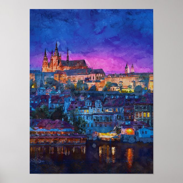 City at night  poster (Front)