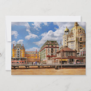 City - Atlantic City, NJ - The Dennis Hotel 1908 Invitation