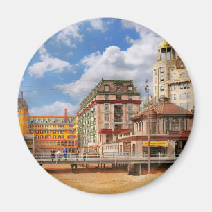 City - Atlantic City, NJ - The Dennis Hotel 1908 Magnet