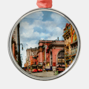 City - Baltimore MD - Adult entertainment 1910 Metal Tree Decoration