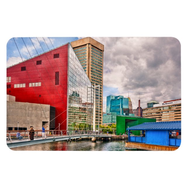 City - Baltimore MD - Harbour Place - Future City Magnet (Horizontal)