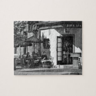 City - Baltimore, MD - Having a cold one Jigsaw Puzzle