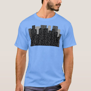 City Block Skyline girl T-Shirt