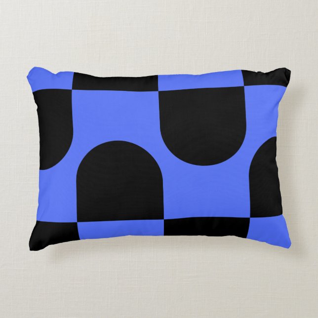City Blue Decorative Cushion (Front)