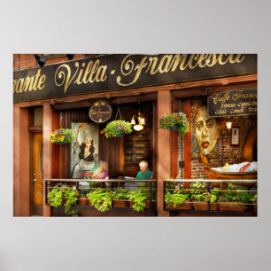 City - Boston MA - Villa Francesca Poster