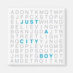 City Boy Magnet