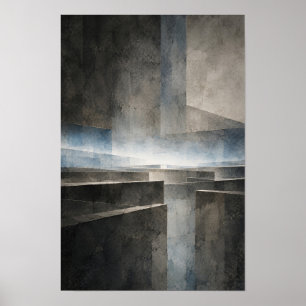 City Breath — Aurema (Portrait) Poster